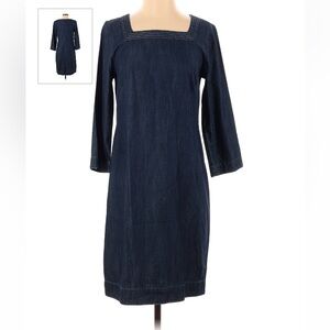 Talbots light weight denim dress size 4
